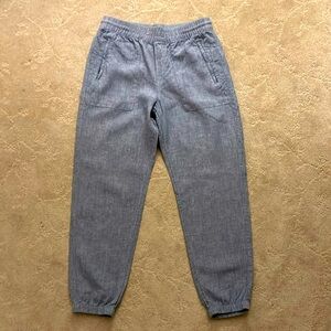 Athleta Chambray Jogger Pants Size 6